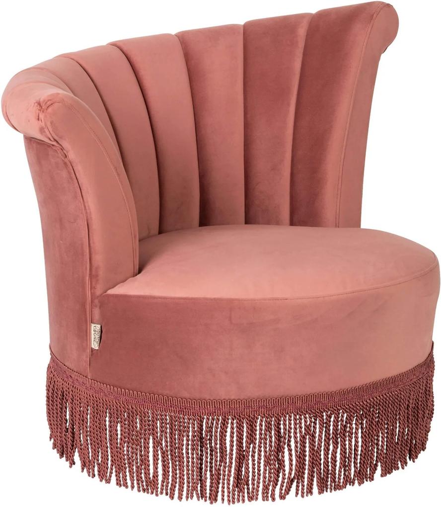 Fotoliu roz Lounge Chair Flair Pink