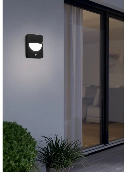 Eglo 98705 - Lampă exterior cu senzor SALVANESCO 1xE27/28W/230V IP44