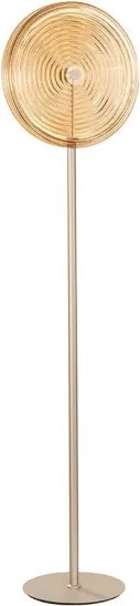 Ondaluce - Abajur de schimb pentru lampadar JOKEY, Ø 40 cm, bej fumuriu