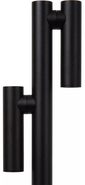 Lampadar LED reîncărcabil dimabil de exterior Lucide 27703/04/30 ANTRIM 2xLED/2,2W/4V IP54 negru