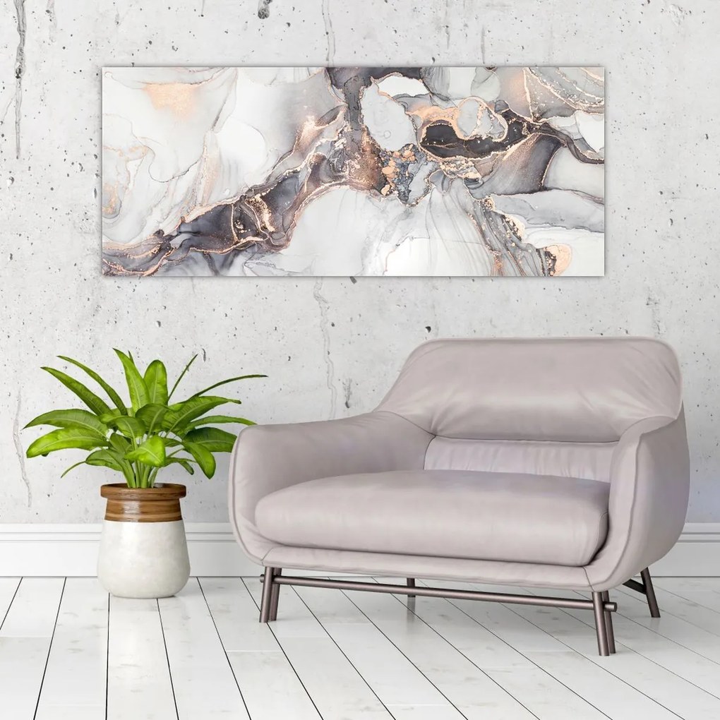 Tablou - Imitație de marmură (120x50 cm)