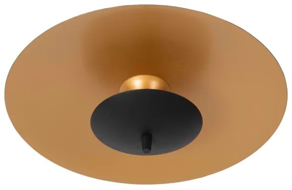 Plafonieră LED dimabilă Lucide 30161/09/30 VULCAN LED/9W/230V negru