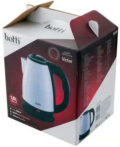 Botti Ceainic electric Victor 1,7 l, alb
