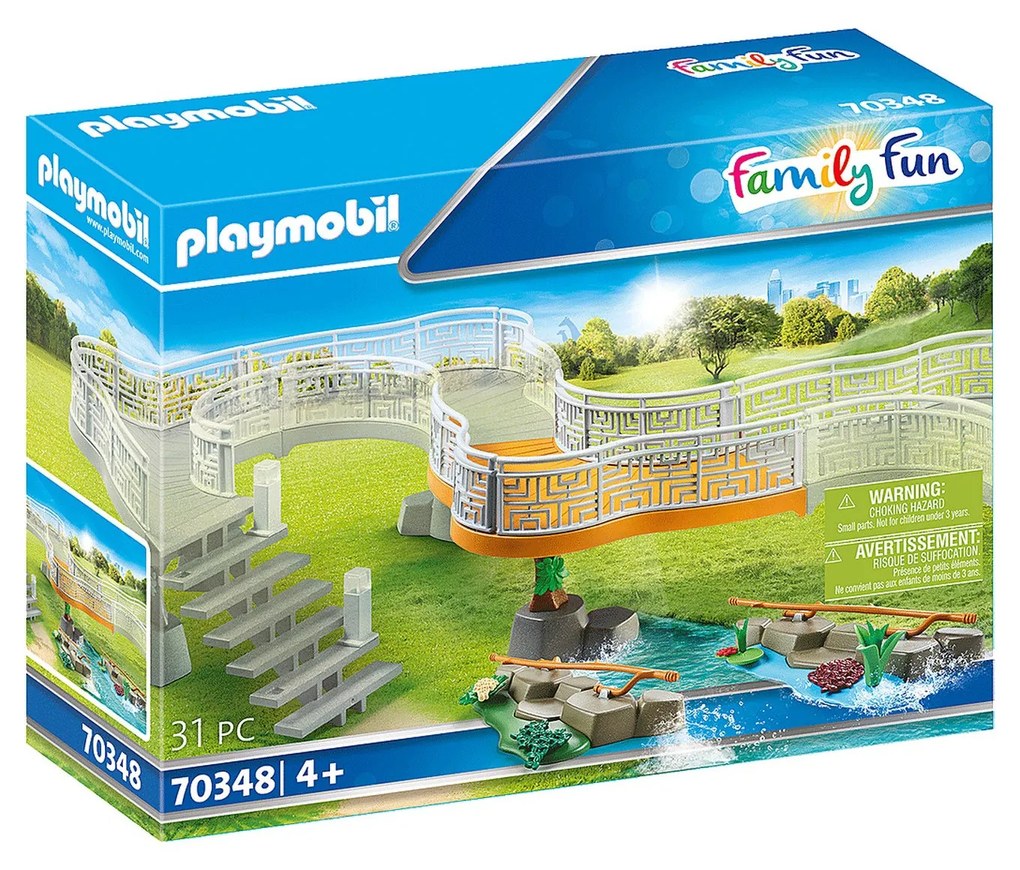 PLATFORMA PENTRU VEDEREA GRADINII ZOO - PLAYMOBIL (PM70348)