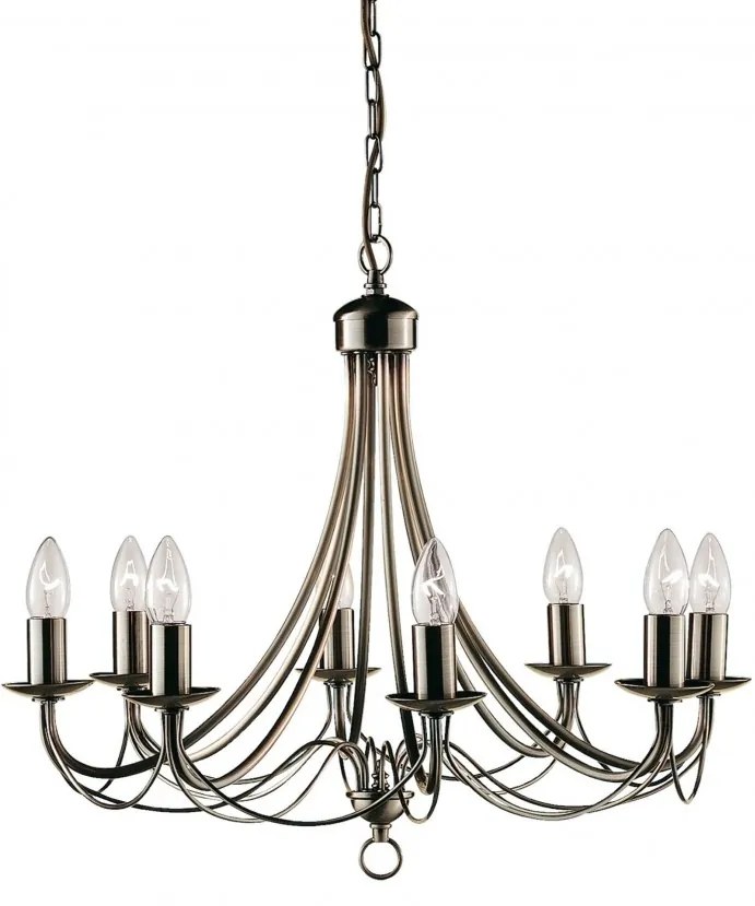 Candelabru traditional stil clasic Maypole alama 8L 6348-8AB SRT