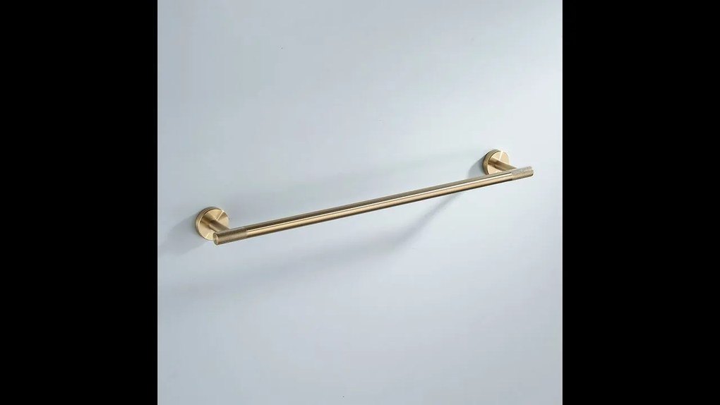 Cuier de baie 6603 Modern auriu periat