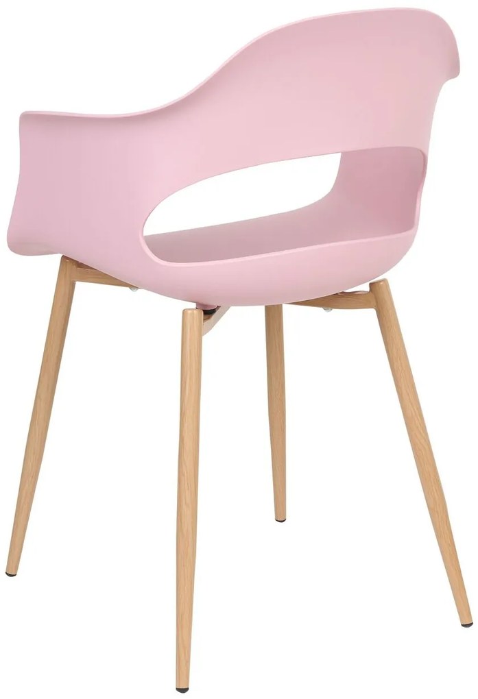 Set 2 buc scaune de sufragerie Unika (roz) . 1076298