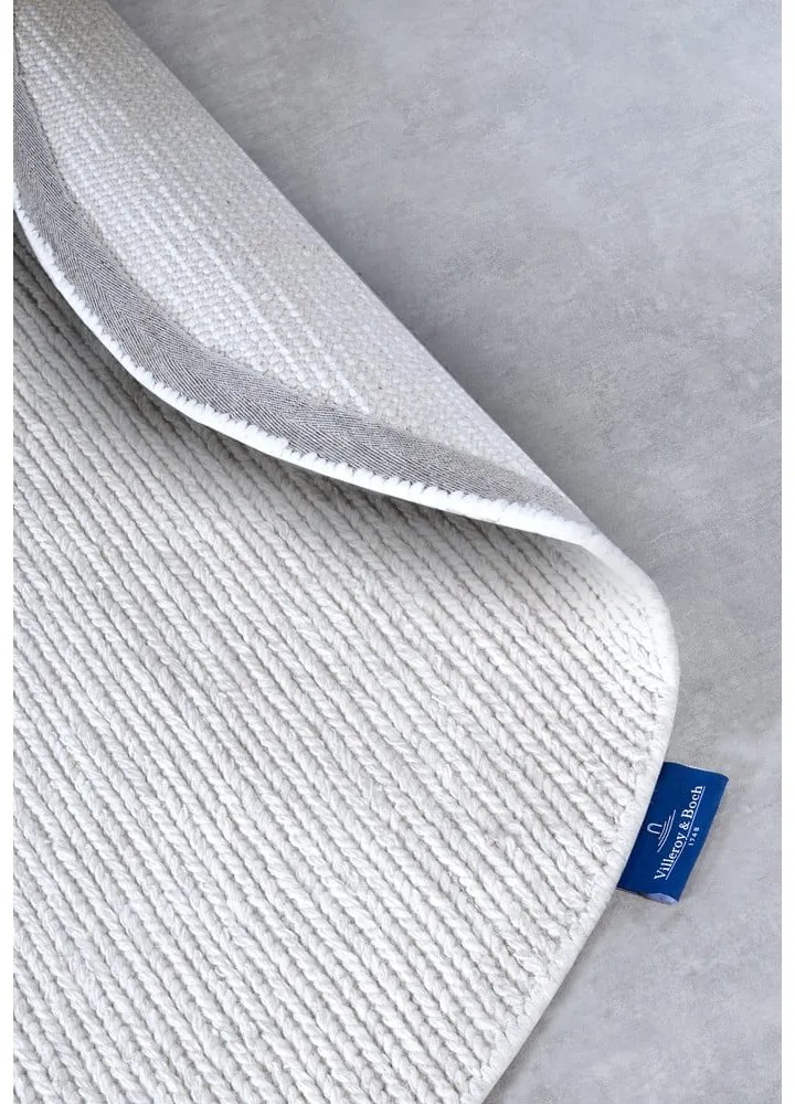 Covor alb țesut manual rotund din lână ø 200 cm Francois – Villeroy&amp;Boch