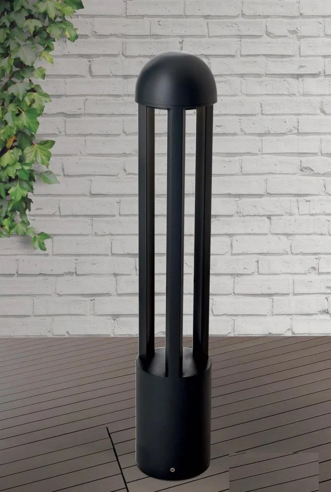 Stalp LED pentru exterior, protectie IP54, Naok antracit