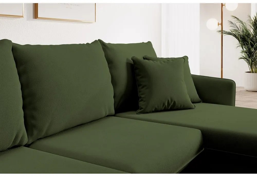 Colțar Vivaldio L  (verde + auriu). 1098872