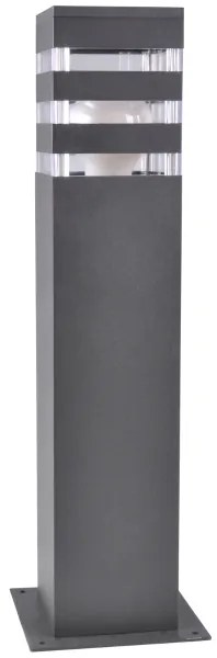 Lampă de exterior LED RGBW reglabilă TEKSAS 1xE27/9W/230V, 44 cm, IP44, antracit