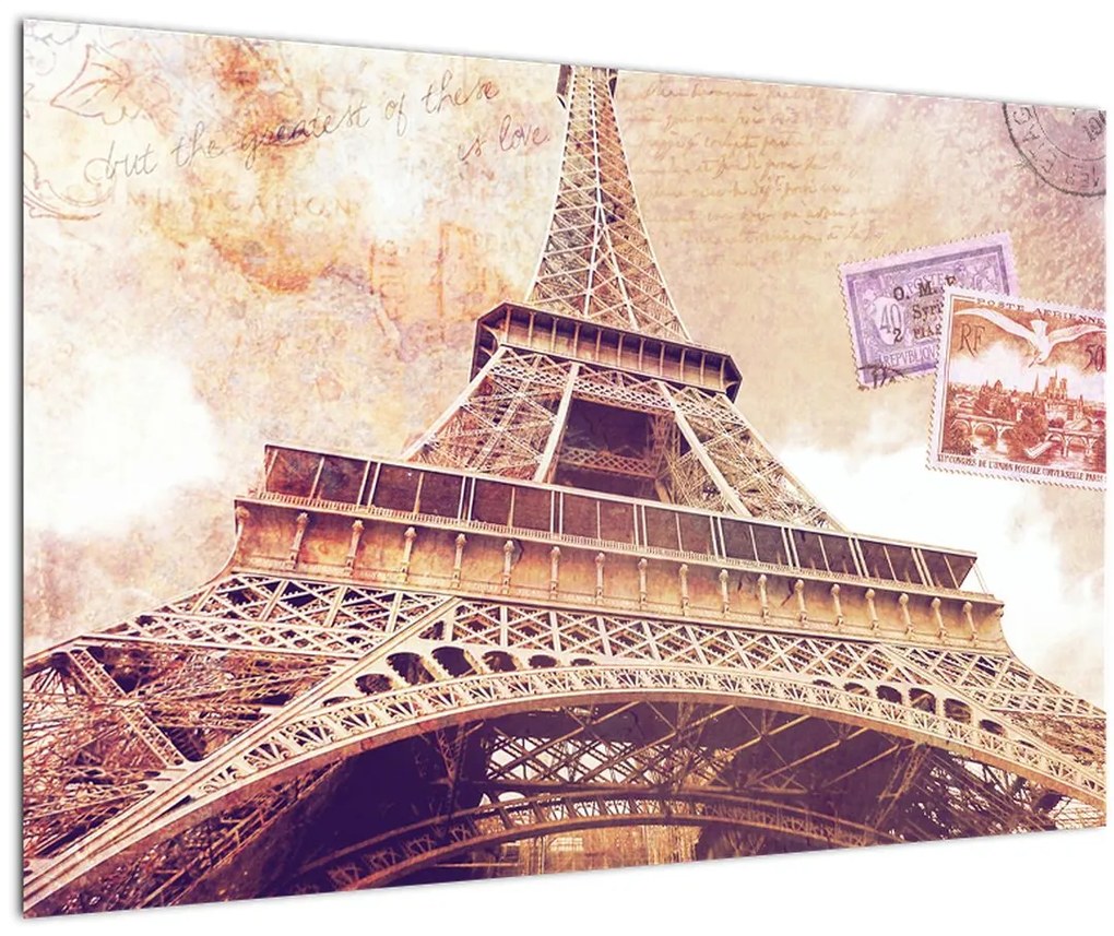 Tablou - Prriveliștea din Paris (90x60 cm)