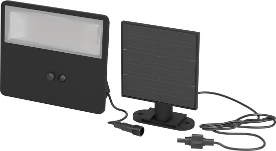 Eglo 901085-LED PANETTIERI Aplica solară LED/6,7W/3,7 1200mAh IP44 negru