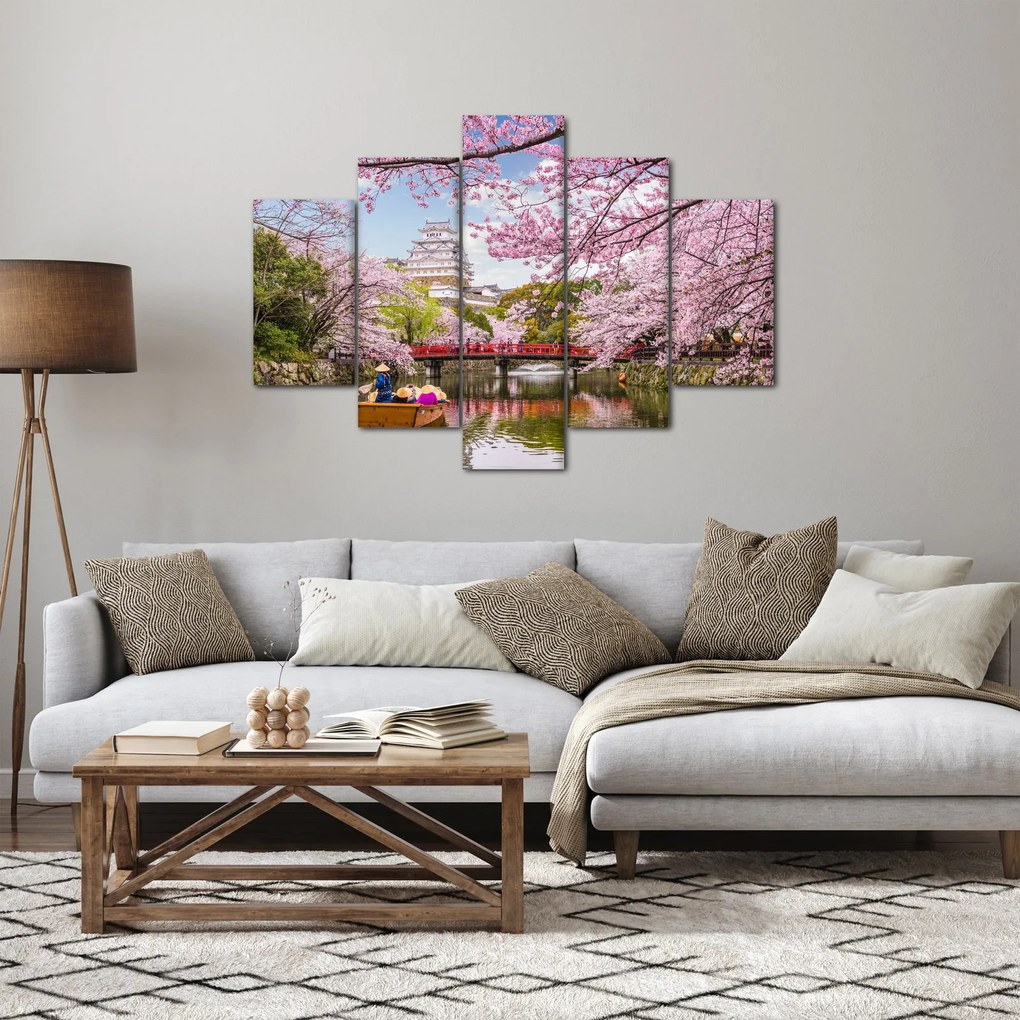 Tablou cu cireș japonez (150x105 cm)