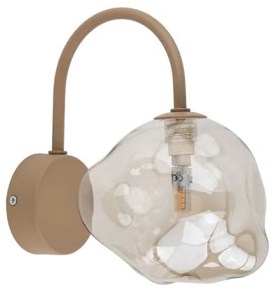 Aplică de perete LAVA 1xG9/8W/230V bej/bej fumuriu