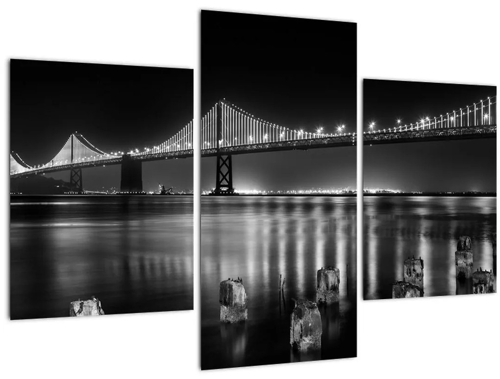 Tablou - pod albnegru (90x60 cm)