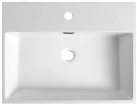 Sapho - Lavoar suspendat AQUATIC 60x46 cm ceramică/albă