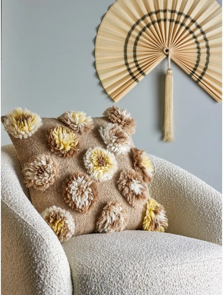 Pernă decorativă din amestesc de lână 50x50 cm Somma – Bloomingville