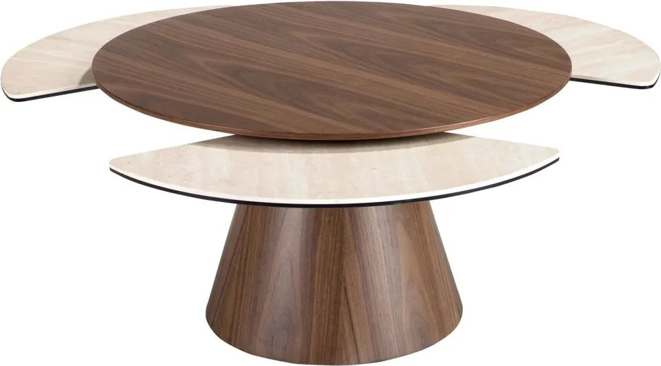 Masuta extensibila design LUX Walnut