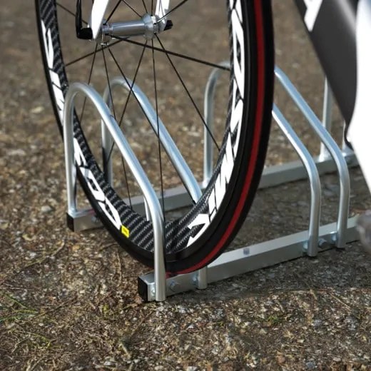 Deuba Suport pentru 5 biciclete - 130x32x27 cm