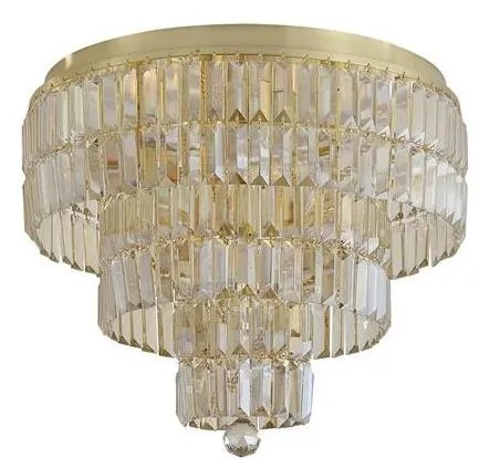 Searchlight 61321-6SB - Plafonieră EMPIRE 6xE14/60W/230V IP44