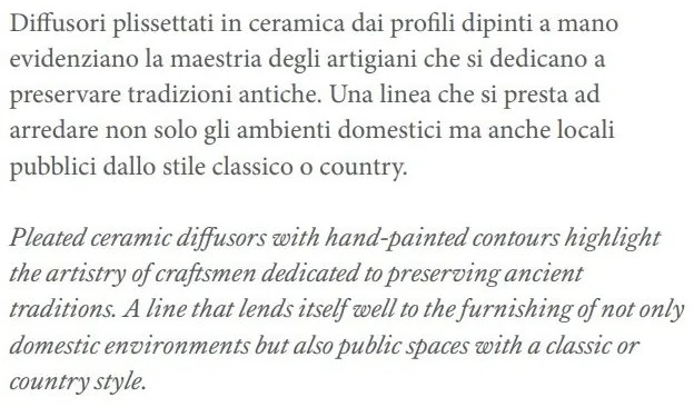 Pendul design clasic realizat manual L'AQUILA