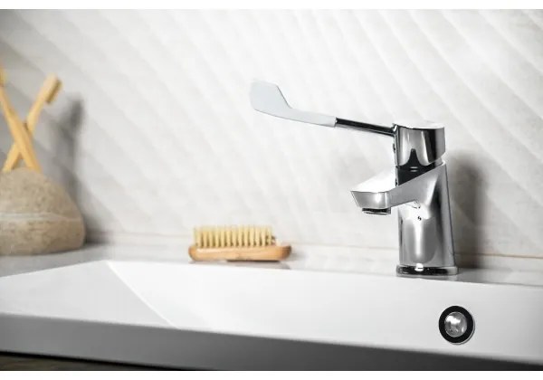 Baterie lavoar Sapho LEA, 15,4 cm, crom lucios