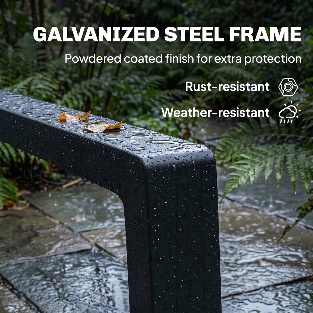 Outsunny pat pliabil | Aosom Romania