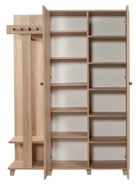 Cuier cu dulap Garmanto Tree Sonoma Oak Double