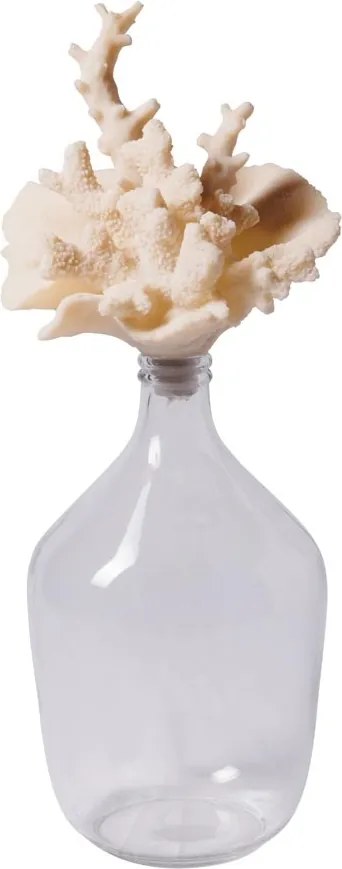 Sticla cu capac in forma de coral White