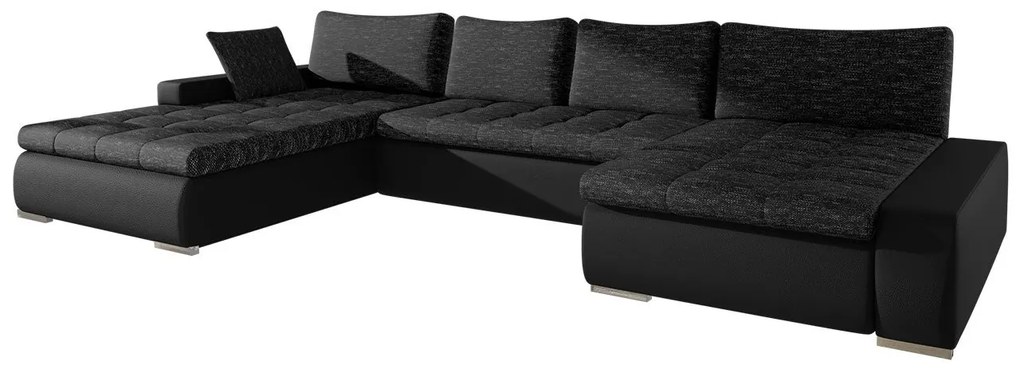 Colțar în formă de U Carmine (piele ecologică Soft 011 + Lawa 06). 1058080