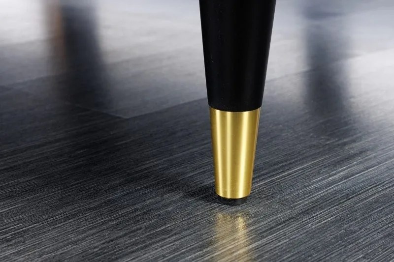 Taburete elegant Cozy Velvet 80cm, catifea verde smarald