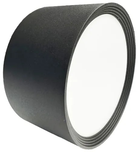 Spot LED/17W/230V 4000K d. 15 cm negru