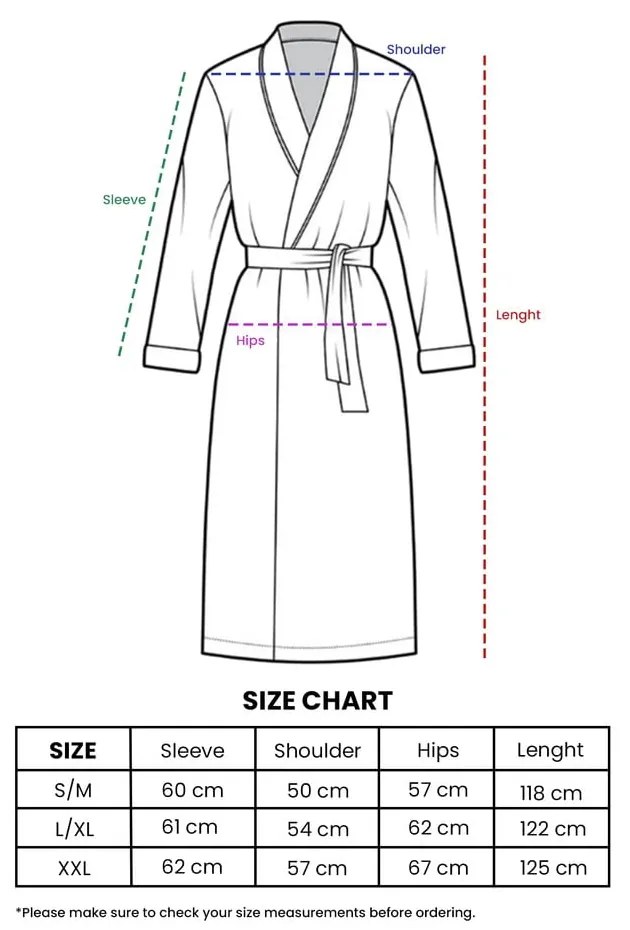 Halat verde mentă L/XL din muselină Kimono – Foutastic