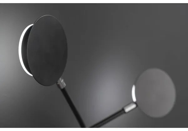 Aplică LED BELIZE 4xLED/5W/230V 3000K neagră Wofi 446604109000