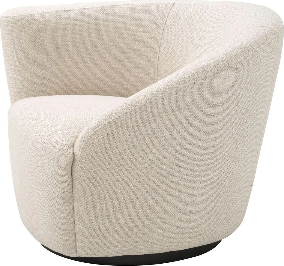 Fotoliu pivotant design elegant LUX Colin left, pausa natural 115056 HZ