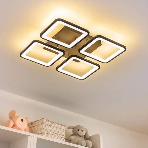 Lustră LED dimabilă aplicată Brilagi SQUARED LED/85W/230V 3000-6500K + telecomandă