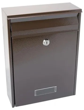 Cutie postala, maro, format B5, 22x9x30 cm, Damech