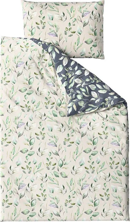 Lenjerie de pat din microfibra DREAMFLOR negru-bej Dimensiune lenjerie de pat: 70 x 90 cm | 140 x 220 cm