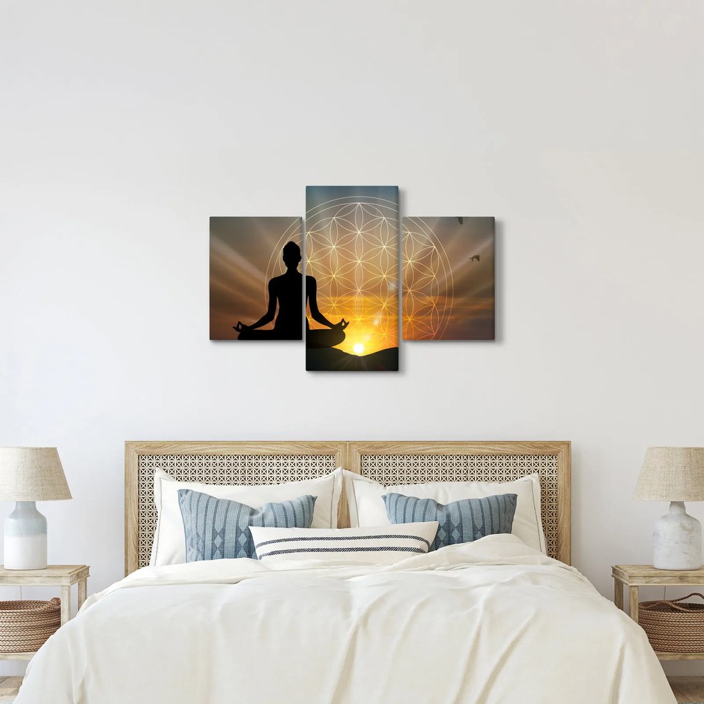 Tablou cu meditație (90x60 cm)