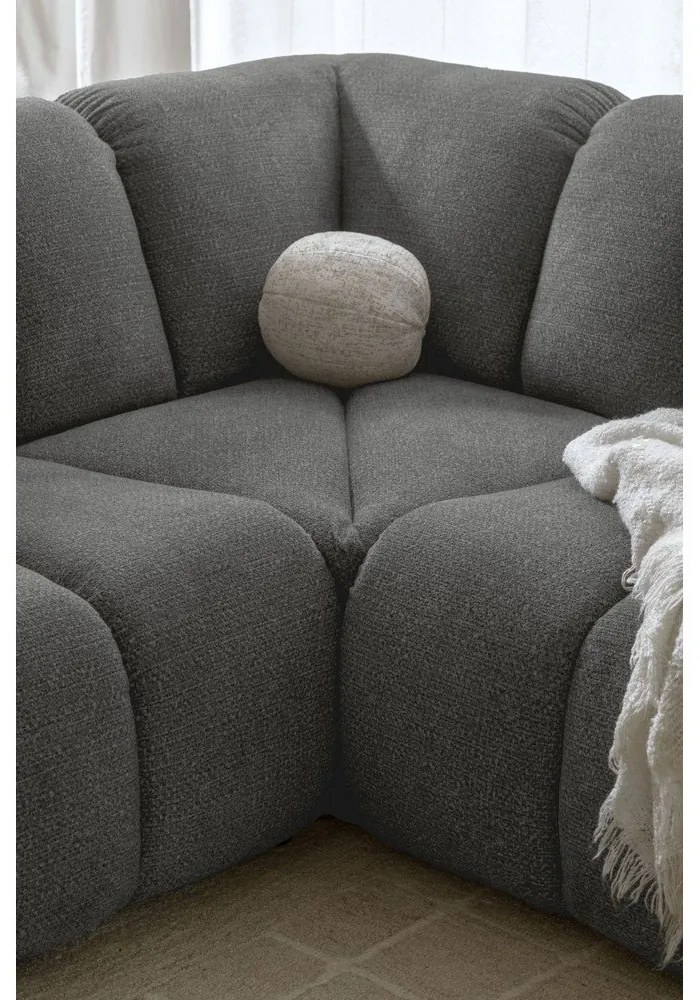 Colțar gri (cu colț pe partea stângă/în formă de "U") Shell – Miuform