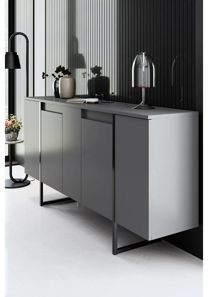 Dulap Luxe Anthracite and Black