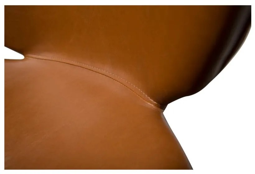 Scaun din piele artificială DAN-FORM Denmark Cloud, maro