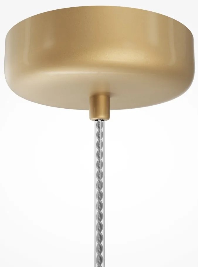 Lustra/Pendul LED design modern Spirito auriu