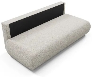 Canapea extensibilă PRATO, 3 locuri, cu spațiu de depozitare, bej