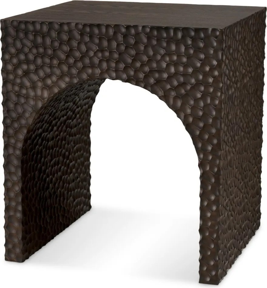 Masuta auxiliara design LUX Caldera, Ebony oak veneer