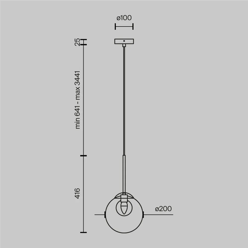 Pendul design modern minimalist Basic