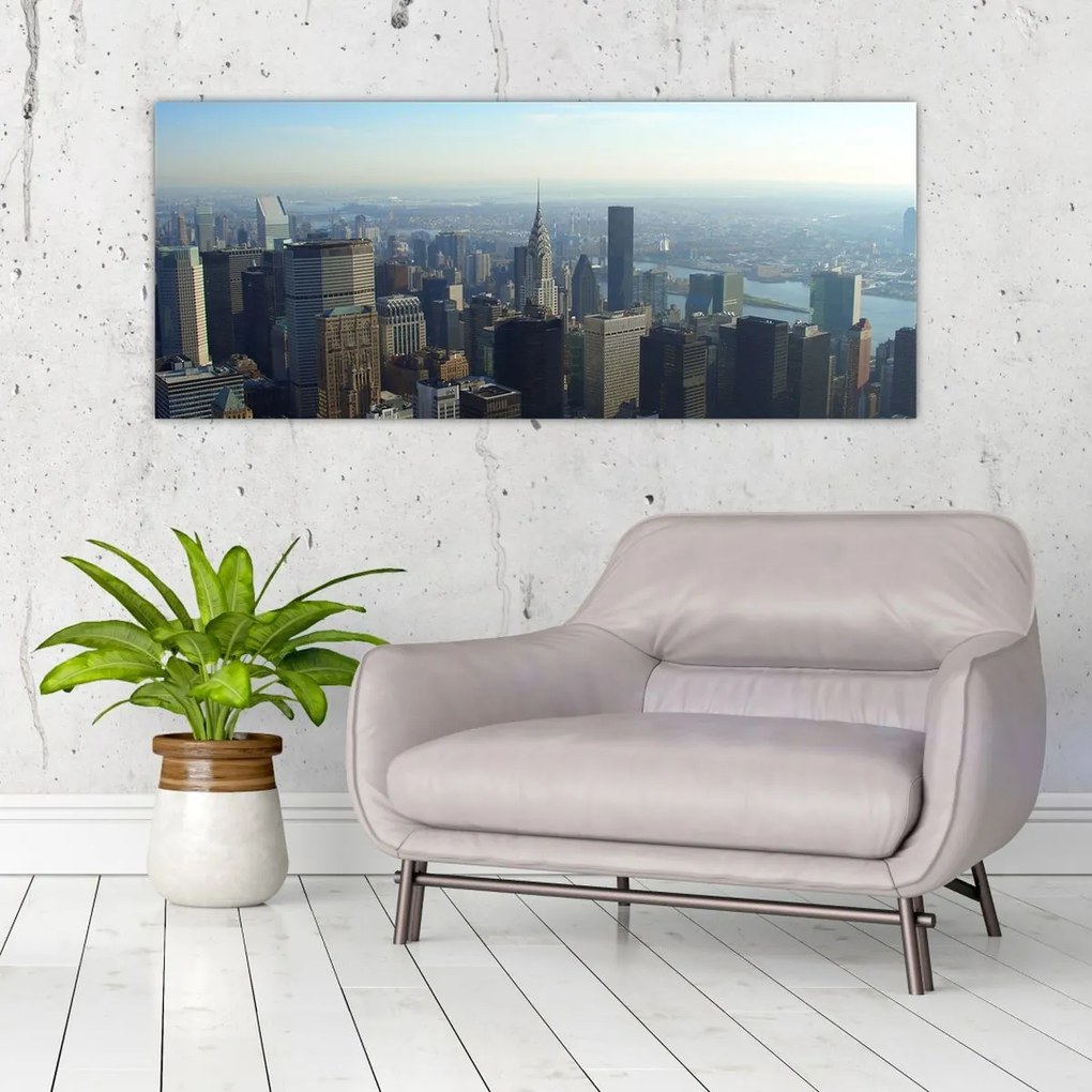 Tablou - Manhattan de zi (120x50 cm)