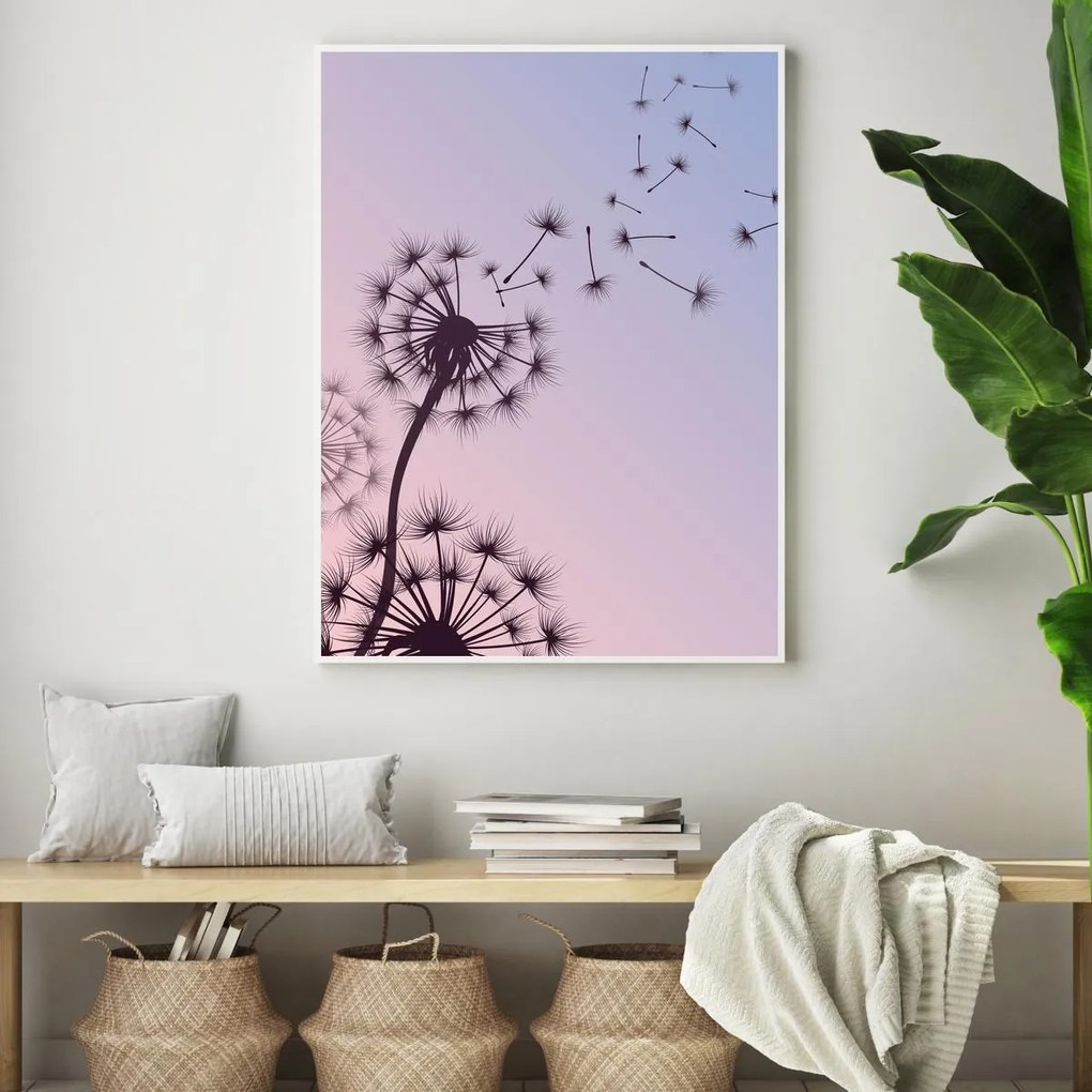 Poster - Fulgi de păpădii (A4)