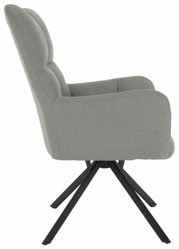 Scaun pivotant KOMODO, gri